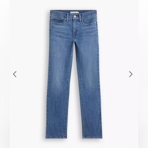 314 LEVIS Shaping Straight Women’s Denim 27